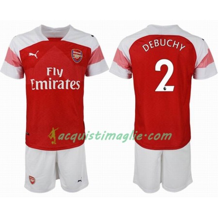 Divisa di Calcio Arsenal DEBUCHY 2 Bambino Prima 2018/2019
